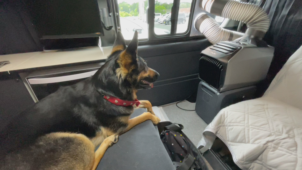 WAVE2】車内でポータブルエアコンつけたら、愛犬が溶けましたw